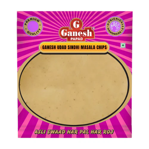 Free Ganesh Urid Jeera Sindhi Masala Papad / Papadum (200g) - Sale Item [BBD: 29 June 2026]